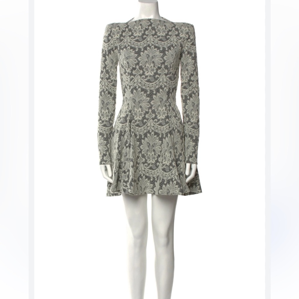 Plein sud textured mini dress